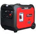 Tomahawk Power Portable and Inverter Generator, Gasoline, 5,000 W Rated, 5,500 W Surge, 120V AC, 30/20 A TG5500i